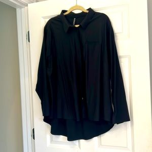 Athleta,Black blouse